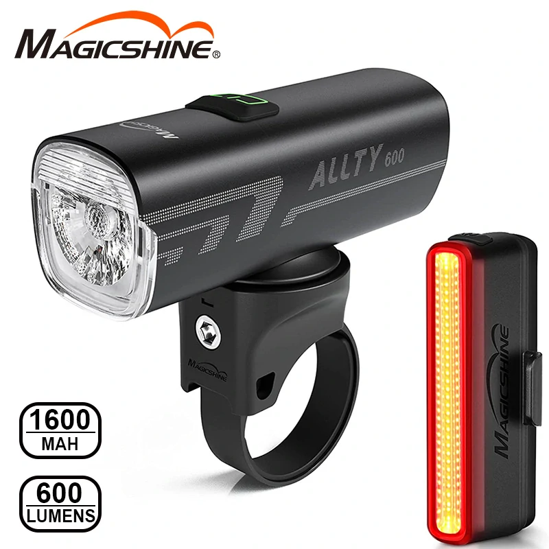 Magicshine ALLTY 600 + Seemee 30 sada přední a zadní černá