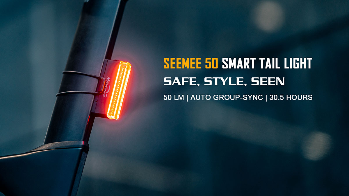 Magicshine SEEMEE 50 zadní černá