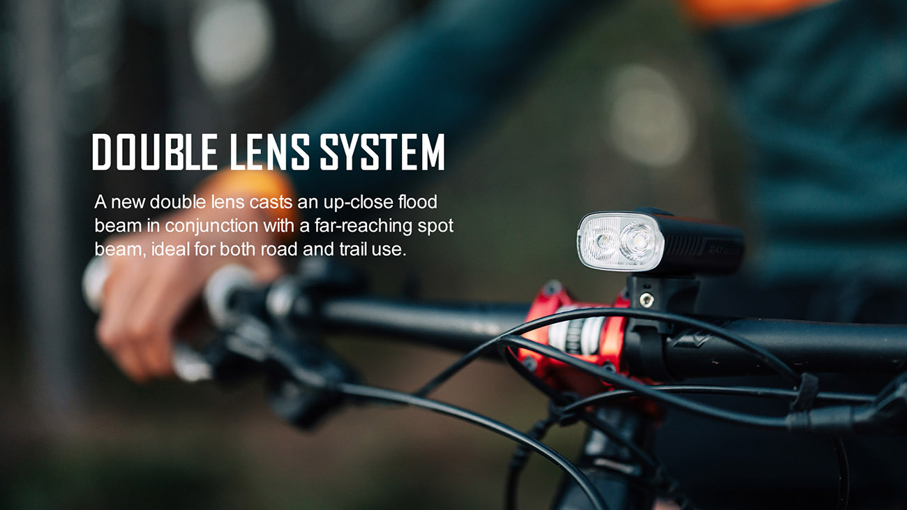 Magicshine RAY 1600B přední černá