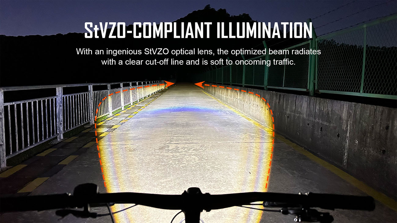 Magicshine ME StVZO 100LUX přední černá