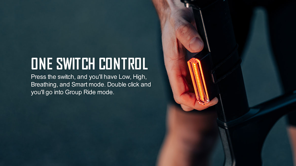 Magicshine SEEMEE 50 zadní černá