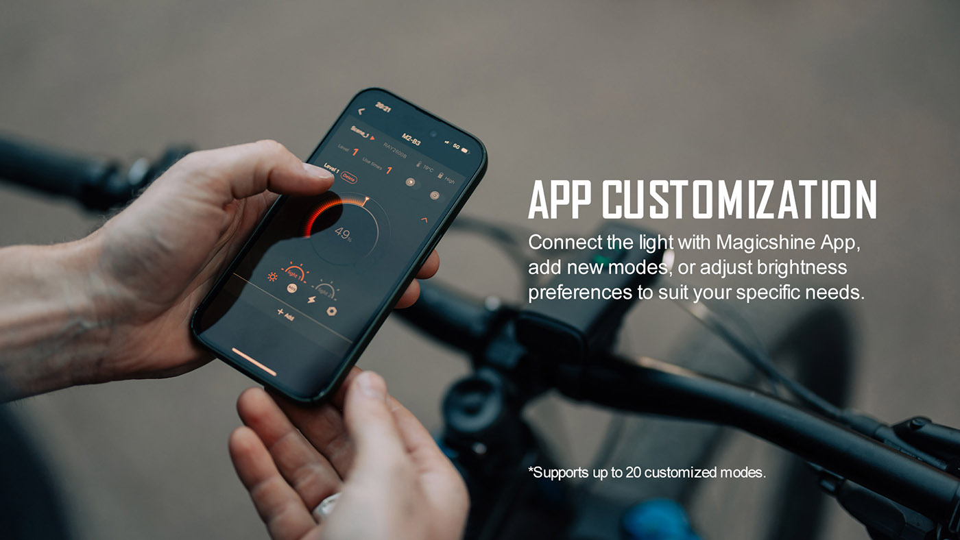 Magicshine RAY 2600B přední černá