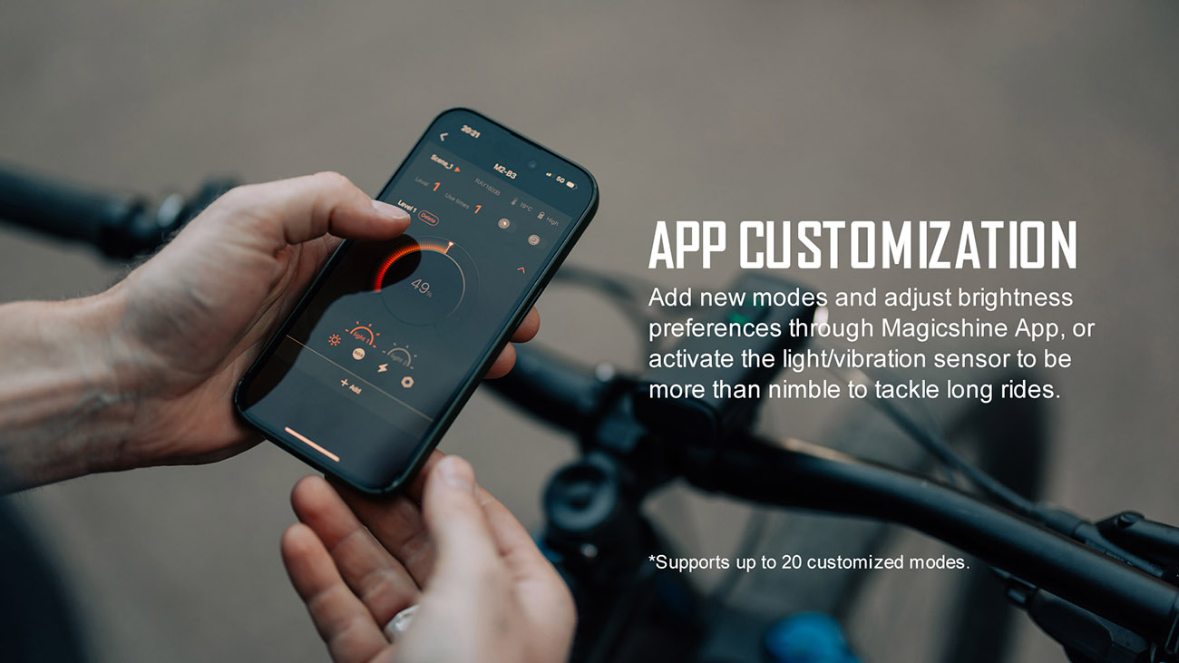 Magicshine RAY 1600B přední černá