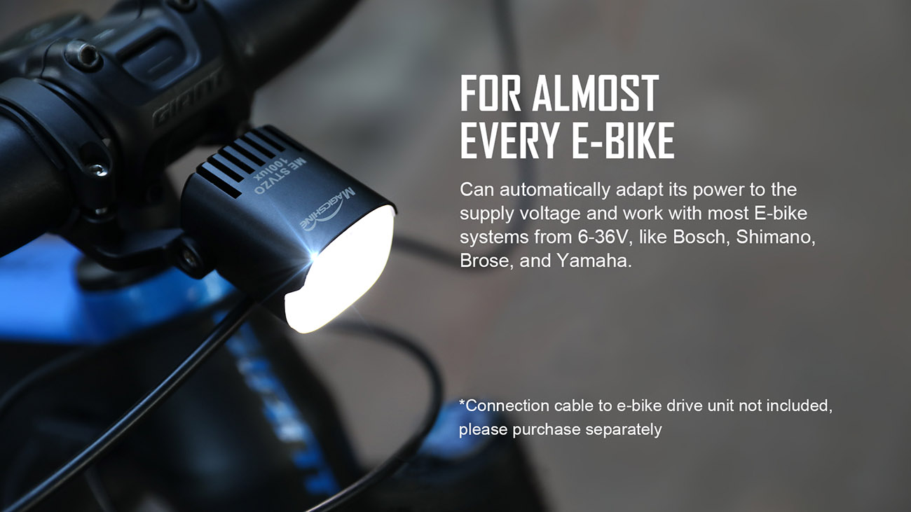 Magicshine ME StVZO 100LUX přední černá