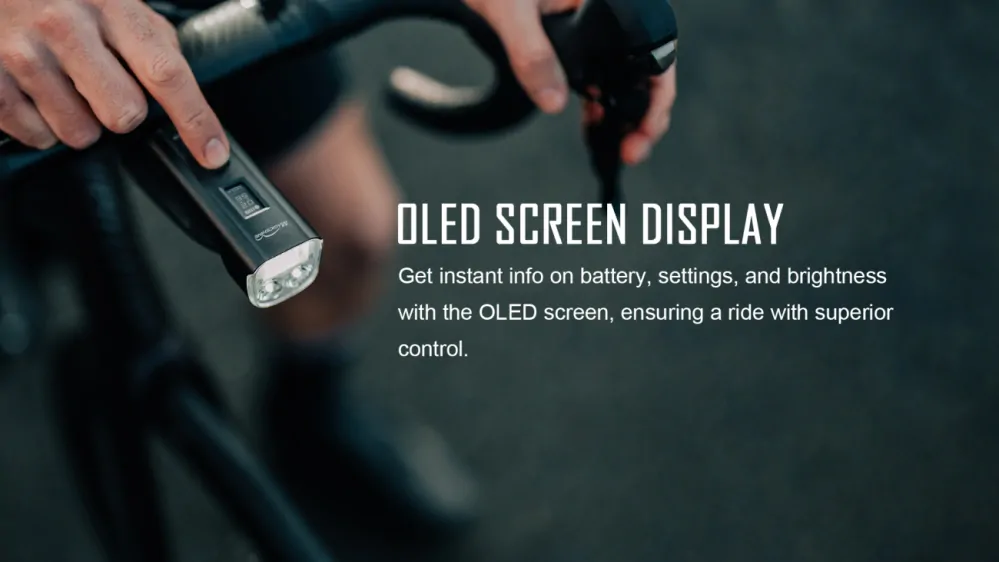 Magicshine ALLTY 2500s OLED přední černá