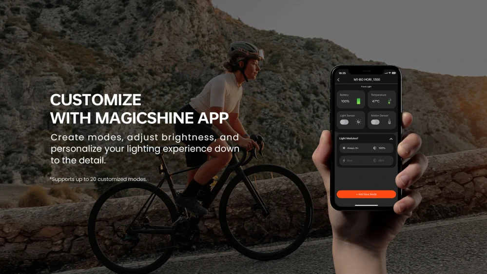 Magicshine HORI 1300 přední černá