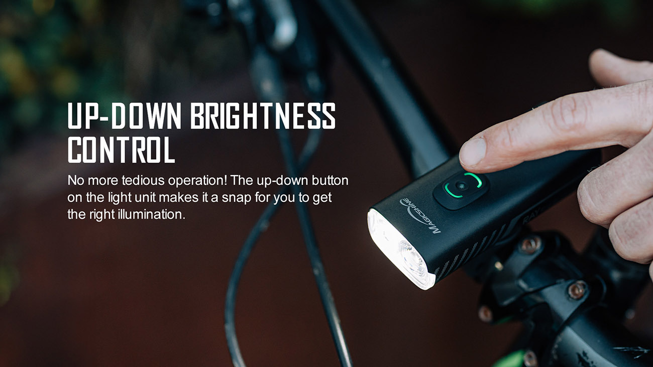 Magicshine RAY 1600B přední černá